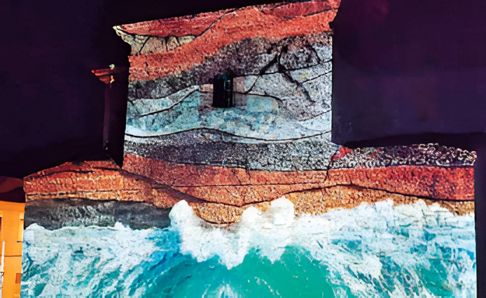 Instalación de video mapping